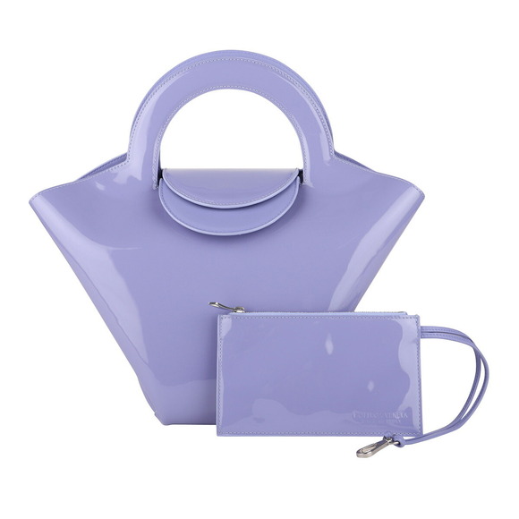 Bottega Veneta Doll Tote Bag Purple - Picture 9 of 9